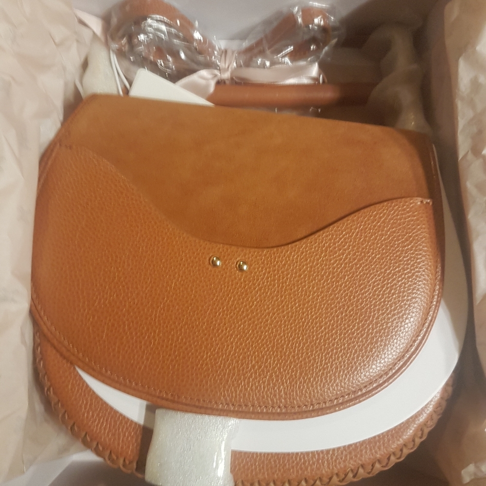 ⭐HOST PICK⭐ Sancia The Babylon Bar Bag - Cognac - Picture 8 of 8